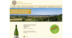 Desktop Screenshot of frey-weine.de